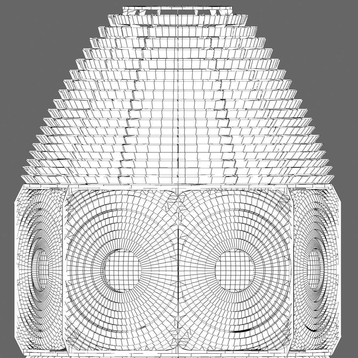 Fresnel Lens for Lighthouse 1st Oreder 3D model_15