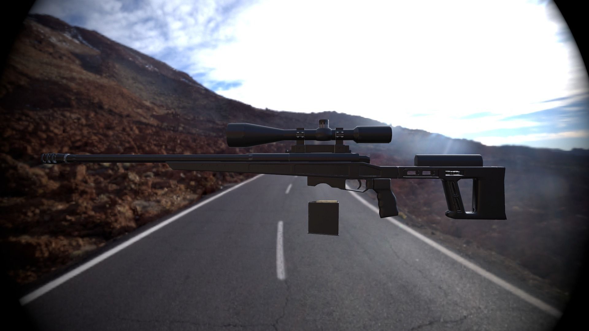 Orsis T-5000 Low-poly 3D model_14