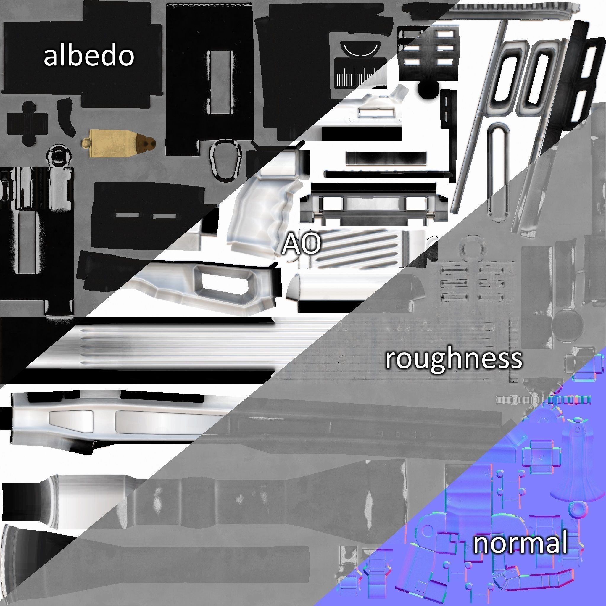 Orsis T-5000 Low-poly 3D model_6