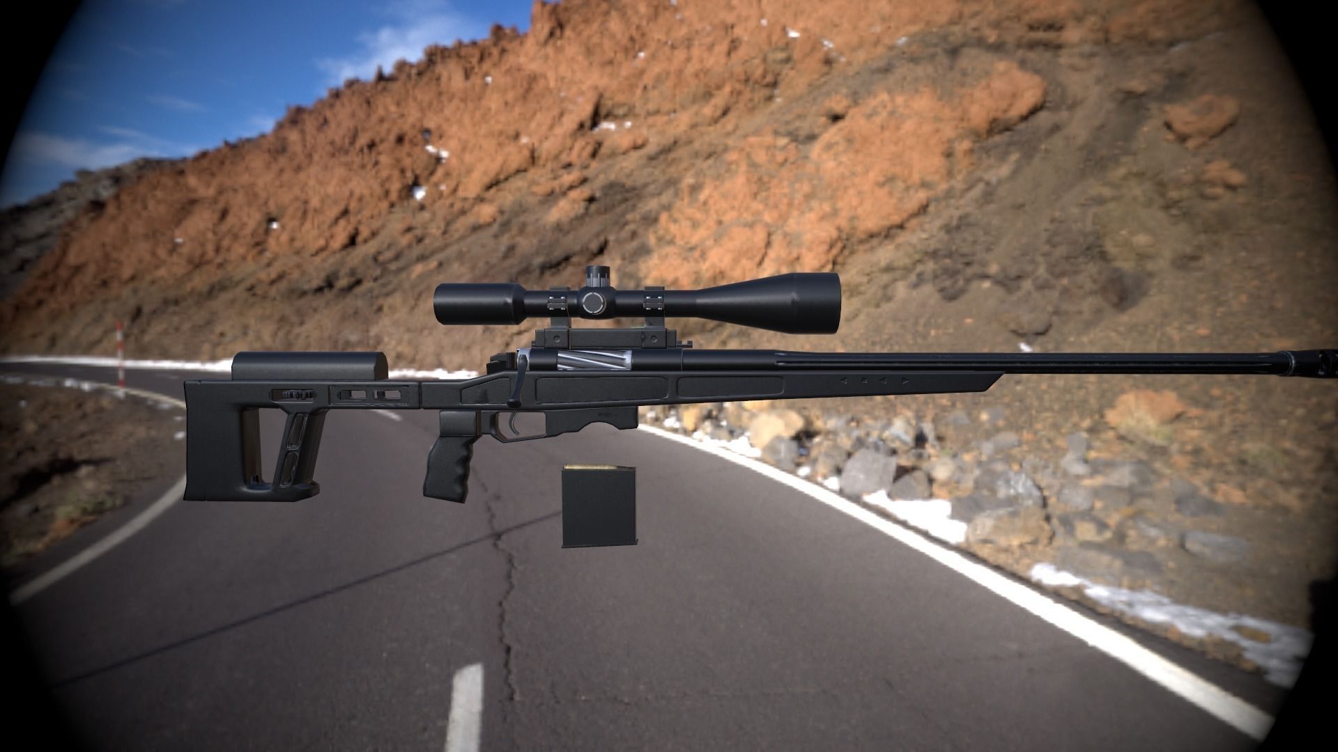 Orsis T-5000 Low-poly 3D model_15