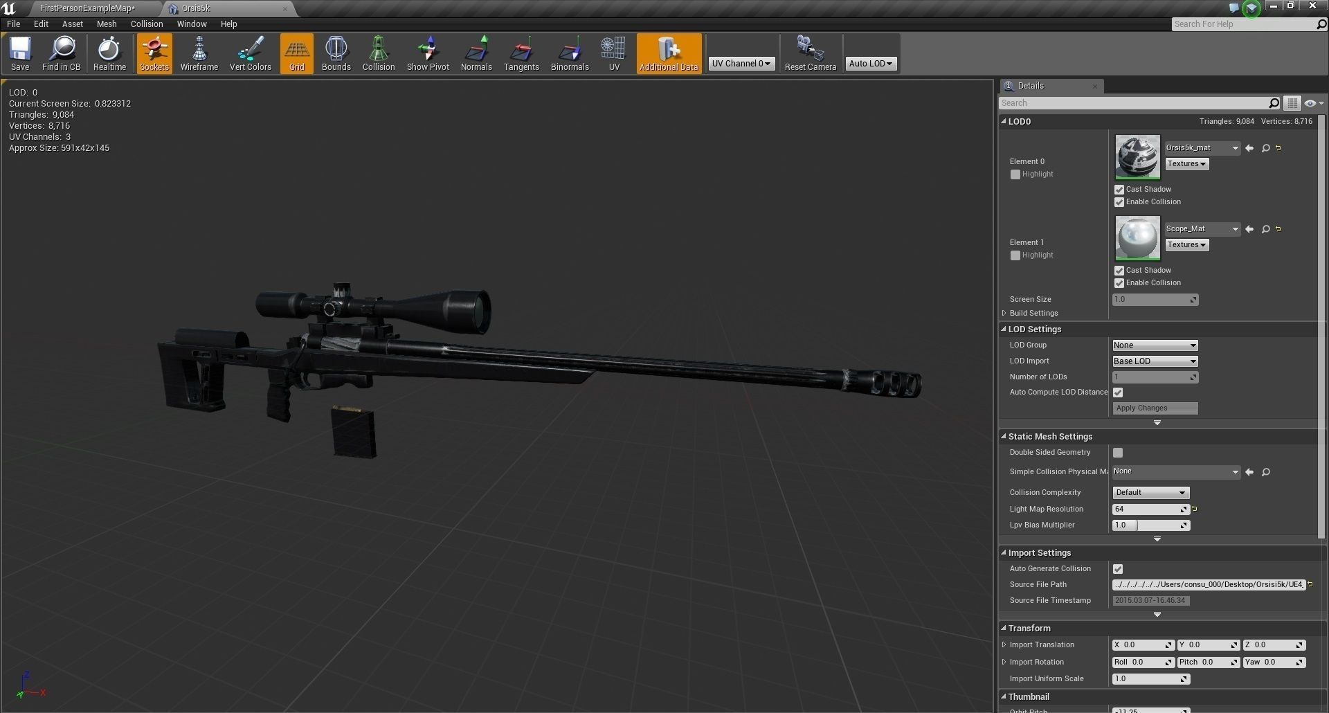 Orsis T-5000 Low-poly 3D model_8
