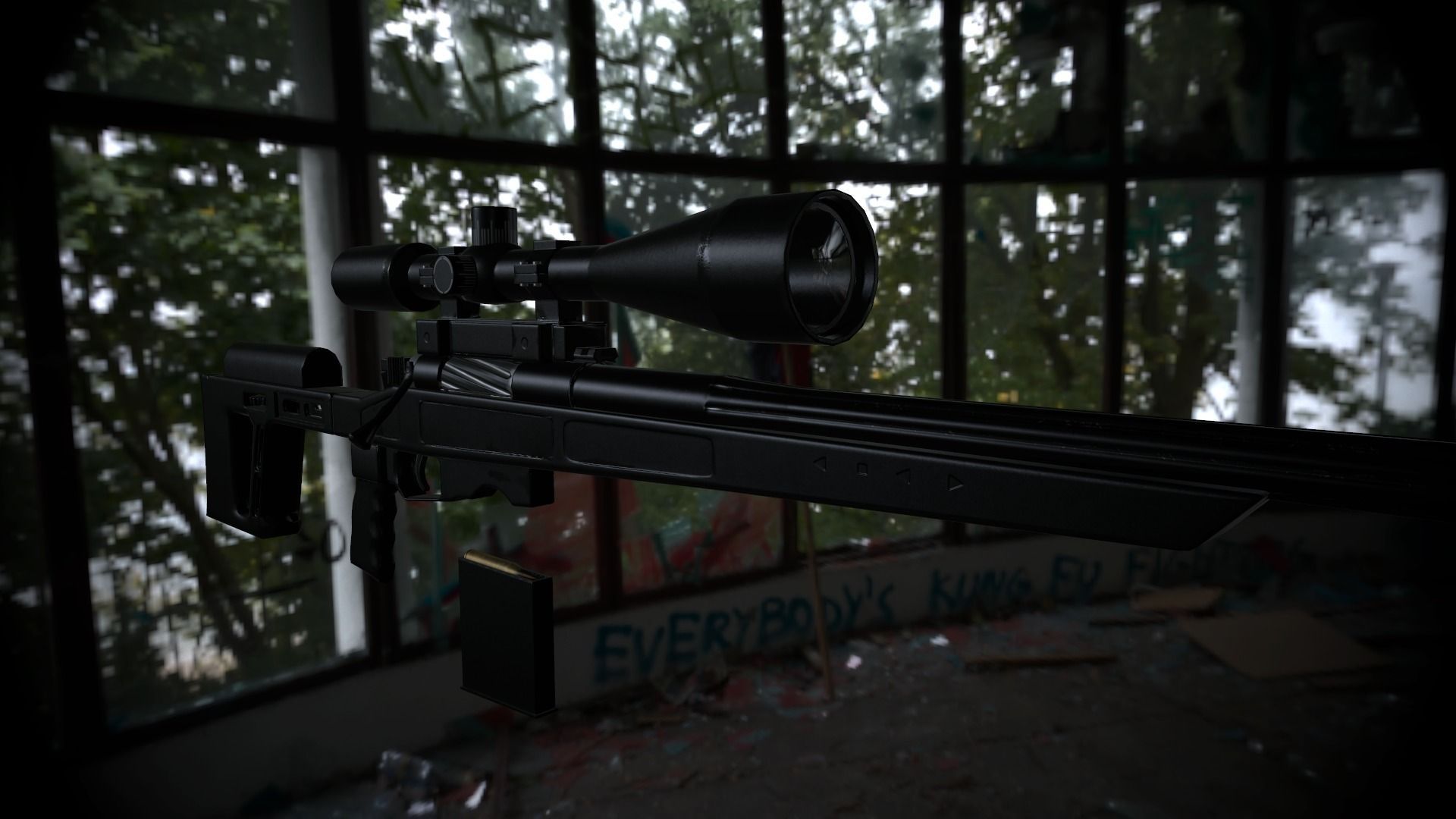 Orsis T-5000 Low-poly 3D model_13