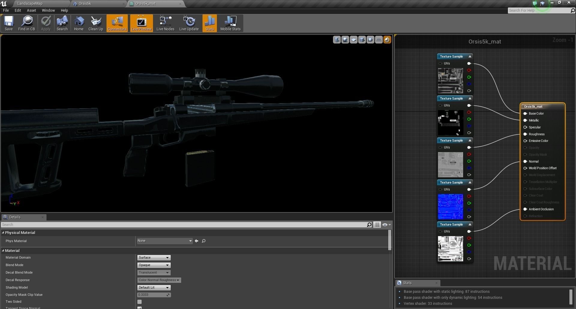 Orsis T-5000 Low-poly 3D model_7
