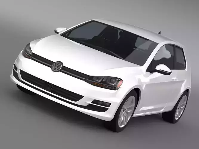 VW Golf TSI BlueMotion 3door 2015