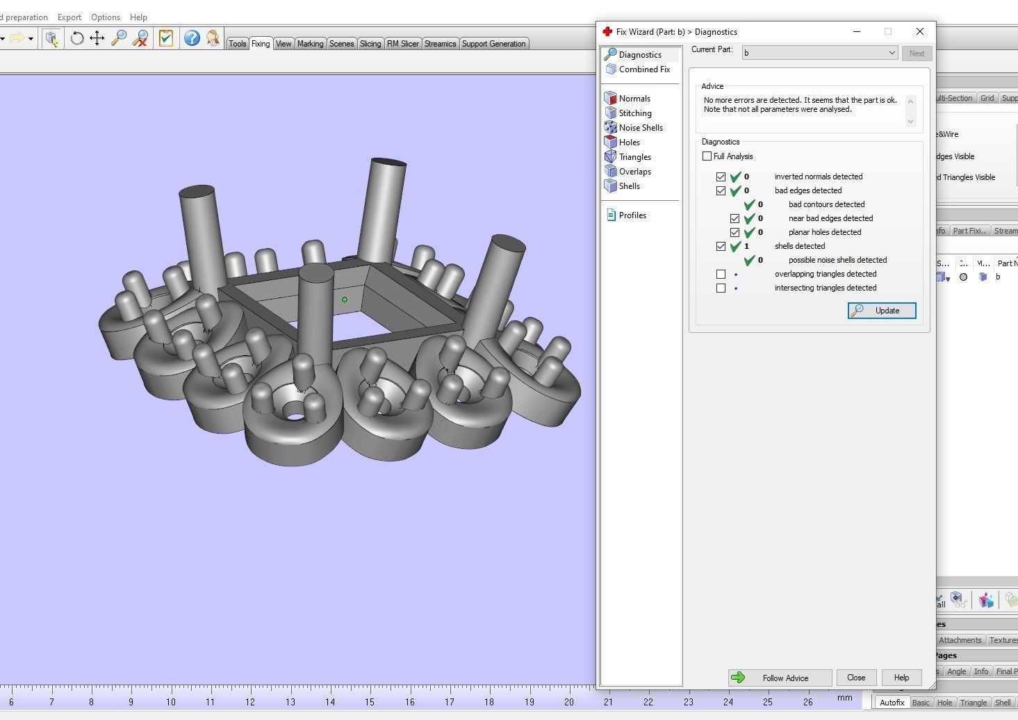 Princess Cut Diamond Halo Engagement Ring CAD-RPSV002 3D print model_55