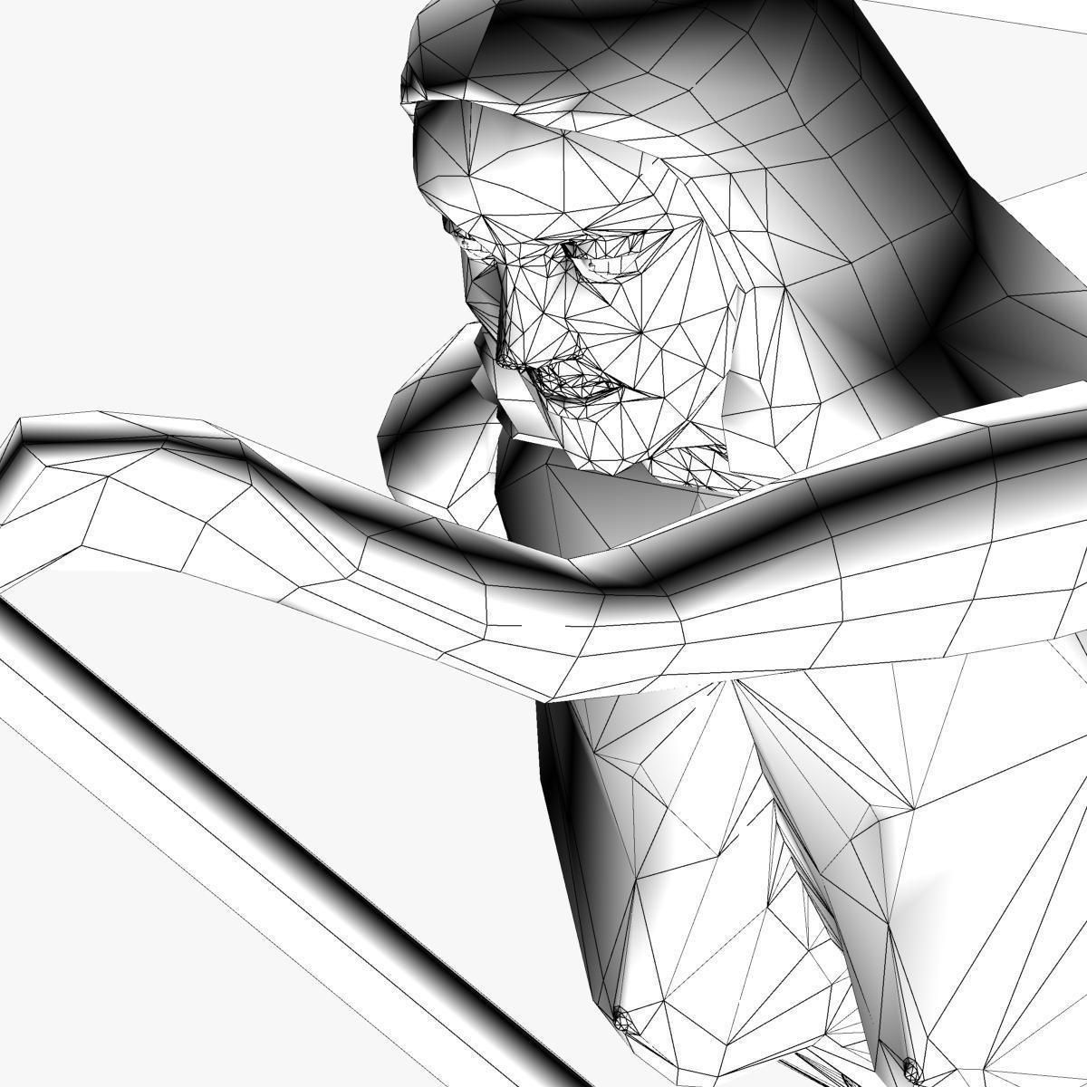 Cutty Sark Clipper - XIX Century Freighter 3D model_29