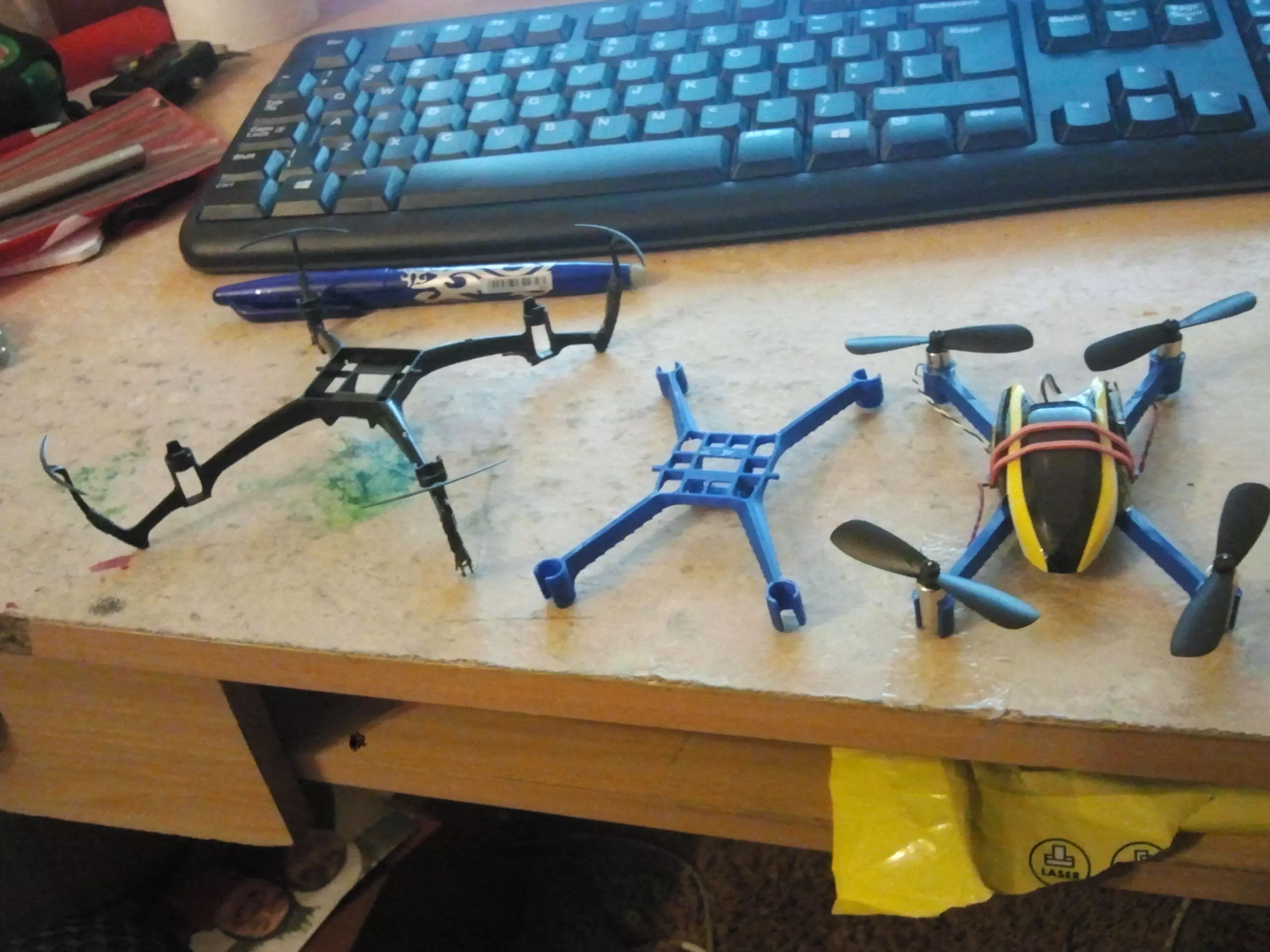 Blade nano qx replacement frame 3D print model_0