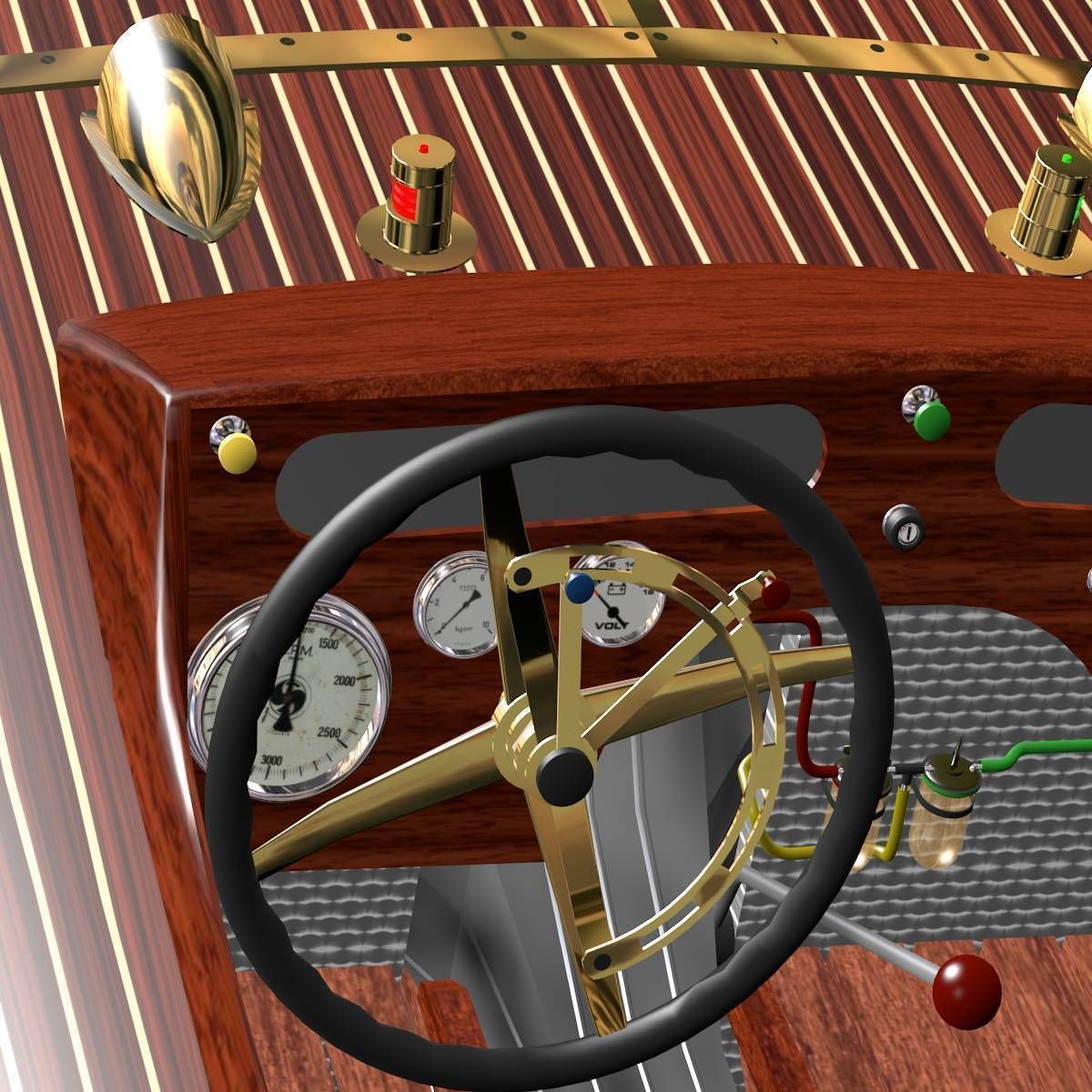 Baby Bootlegger G5 Hull Only 3D model_5