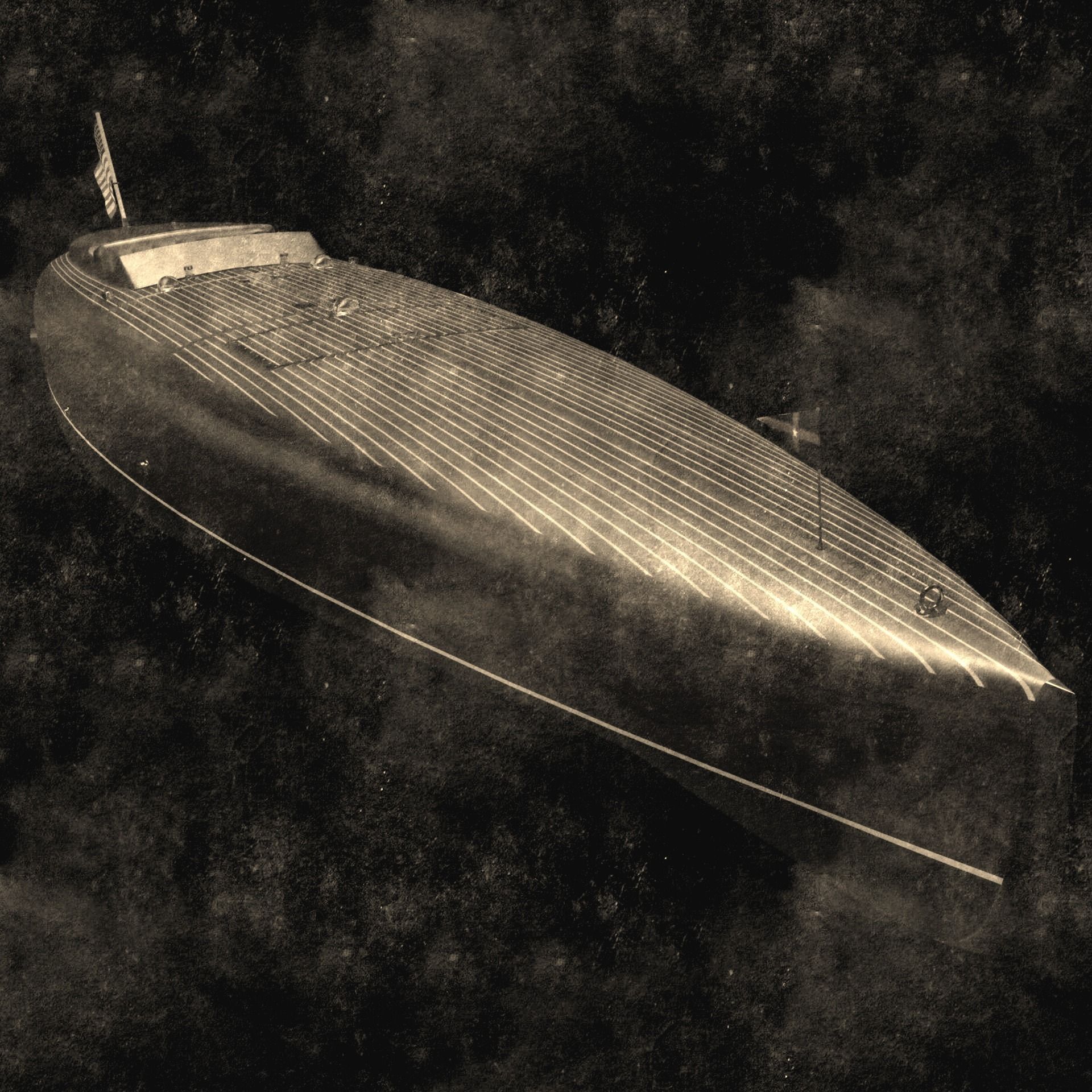 Baby Bootlegger G5 Hull Only 3D model_8