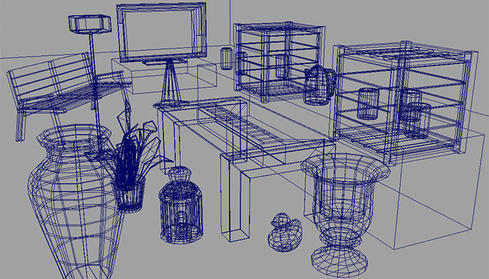 Destructible Props Pack Low-poly 3D model_5