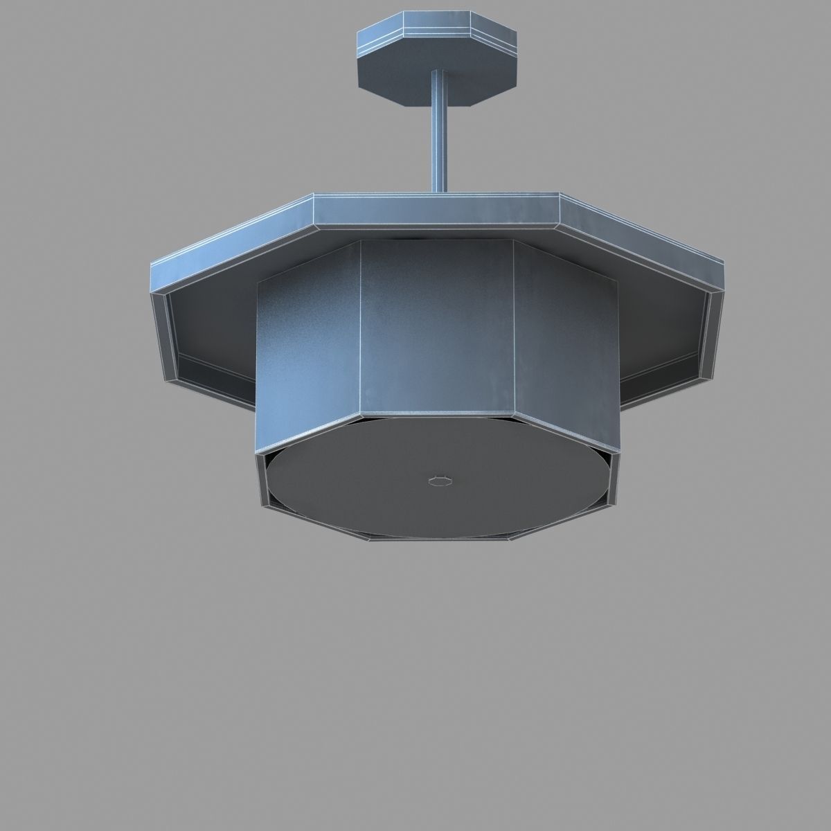 lamson chandelier by Tanmatra lighting 3D model_1