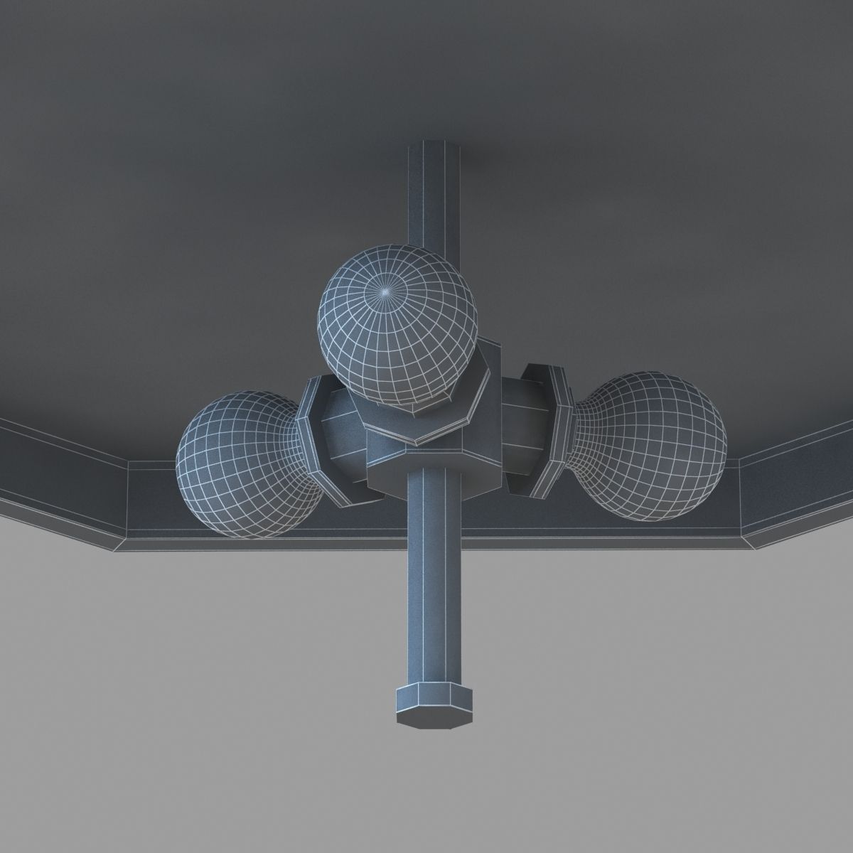 lamson chandelier by Tanmatra lighting 3D model_10