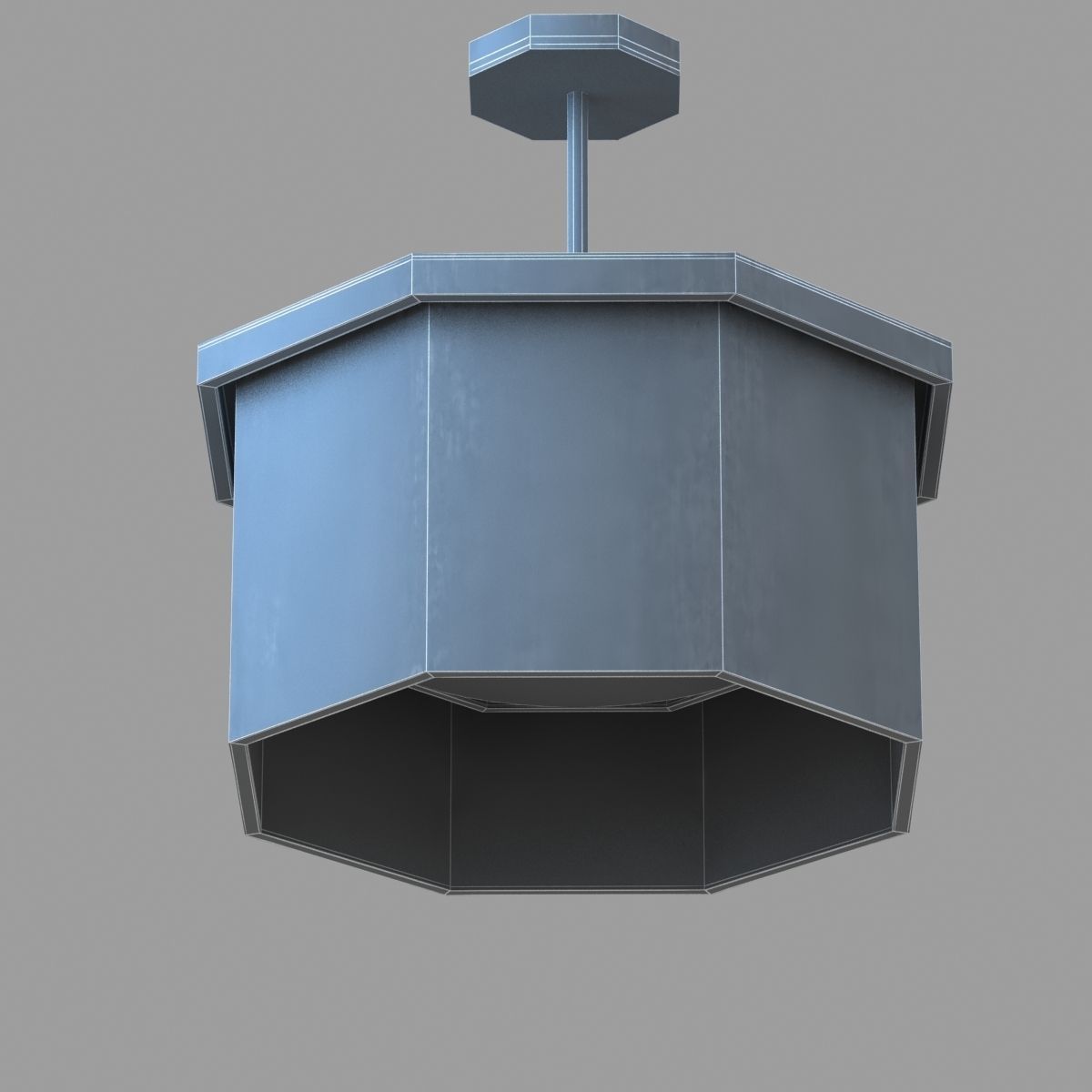 lamson chandelier by Tanmatra lighting 3D model_5
