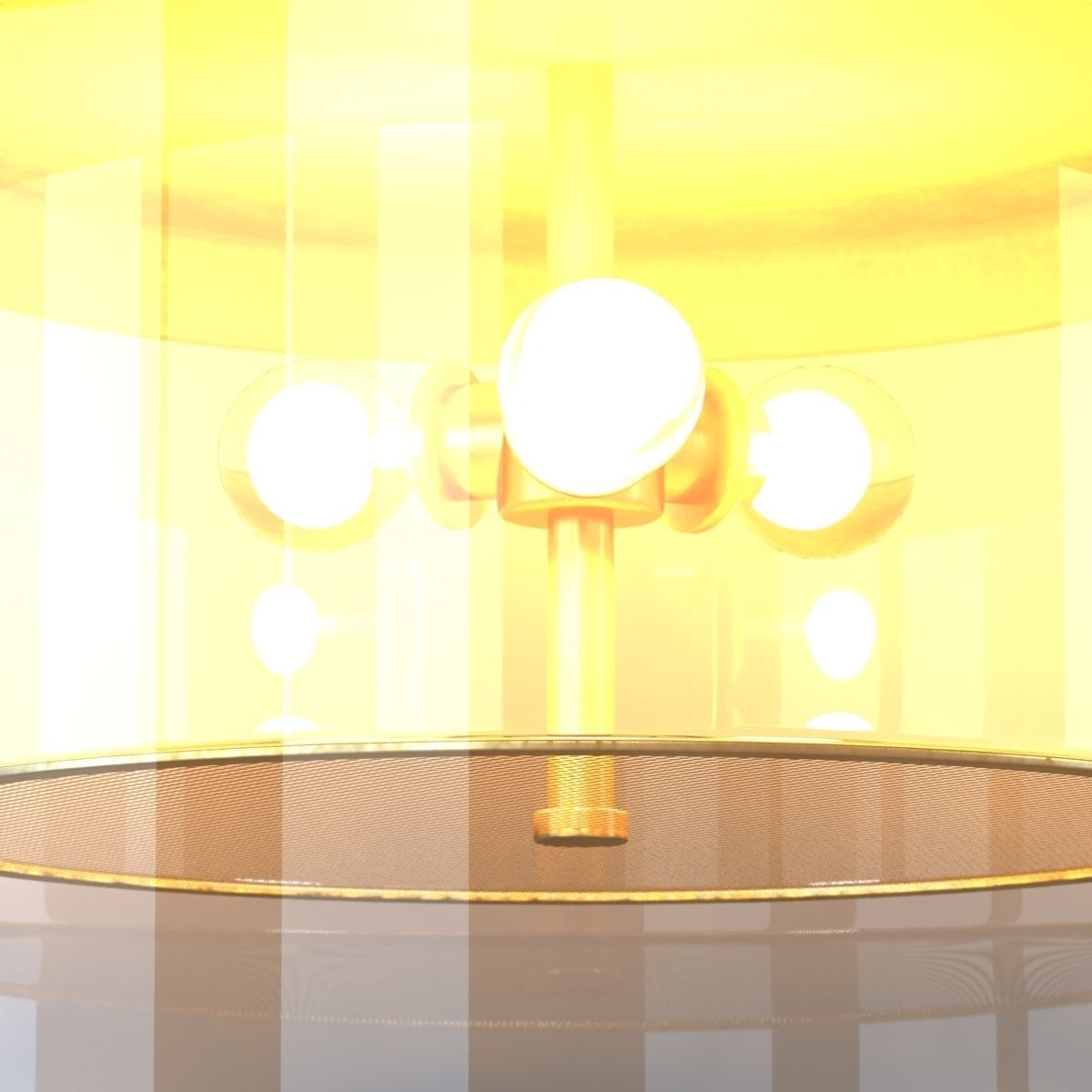 lamson chandelier by Tanmatra lighting 3D model_3