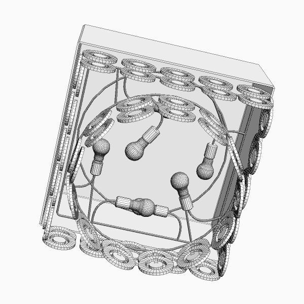 Celling Light 3 3D model_3