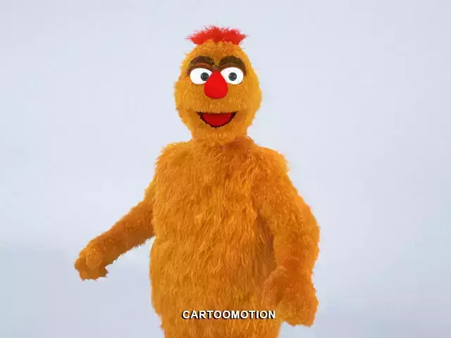 Zaydoon Muppet Low-poly 3D model