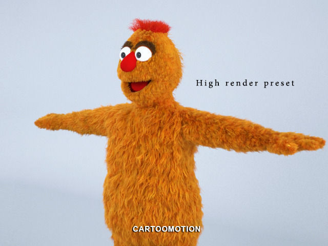 Zaydoon Muppet Low-poly 3D model_2