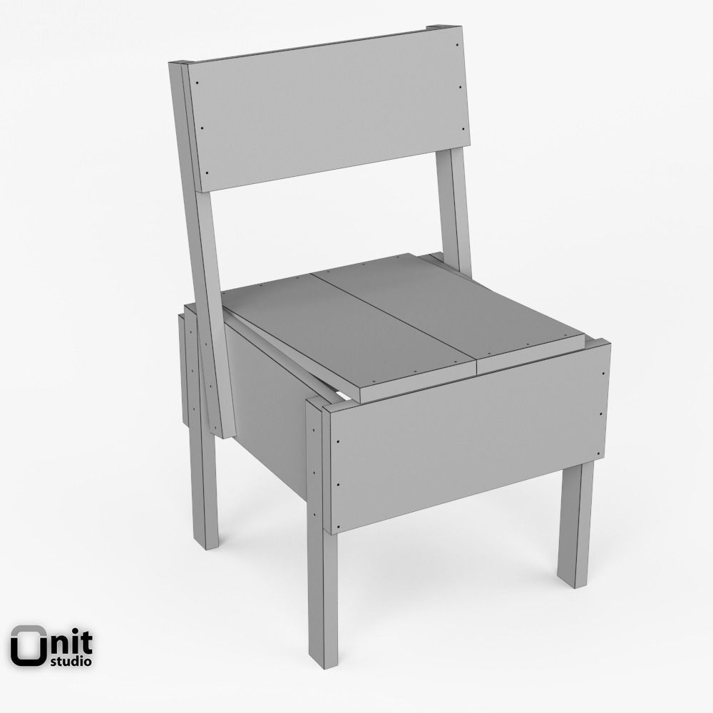 Artek Sedia 1 Chair 3D model | CGTrader