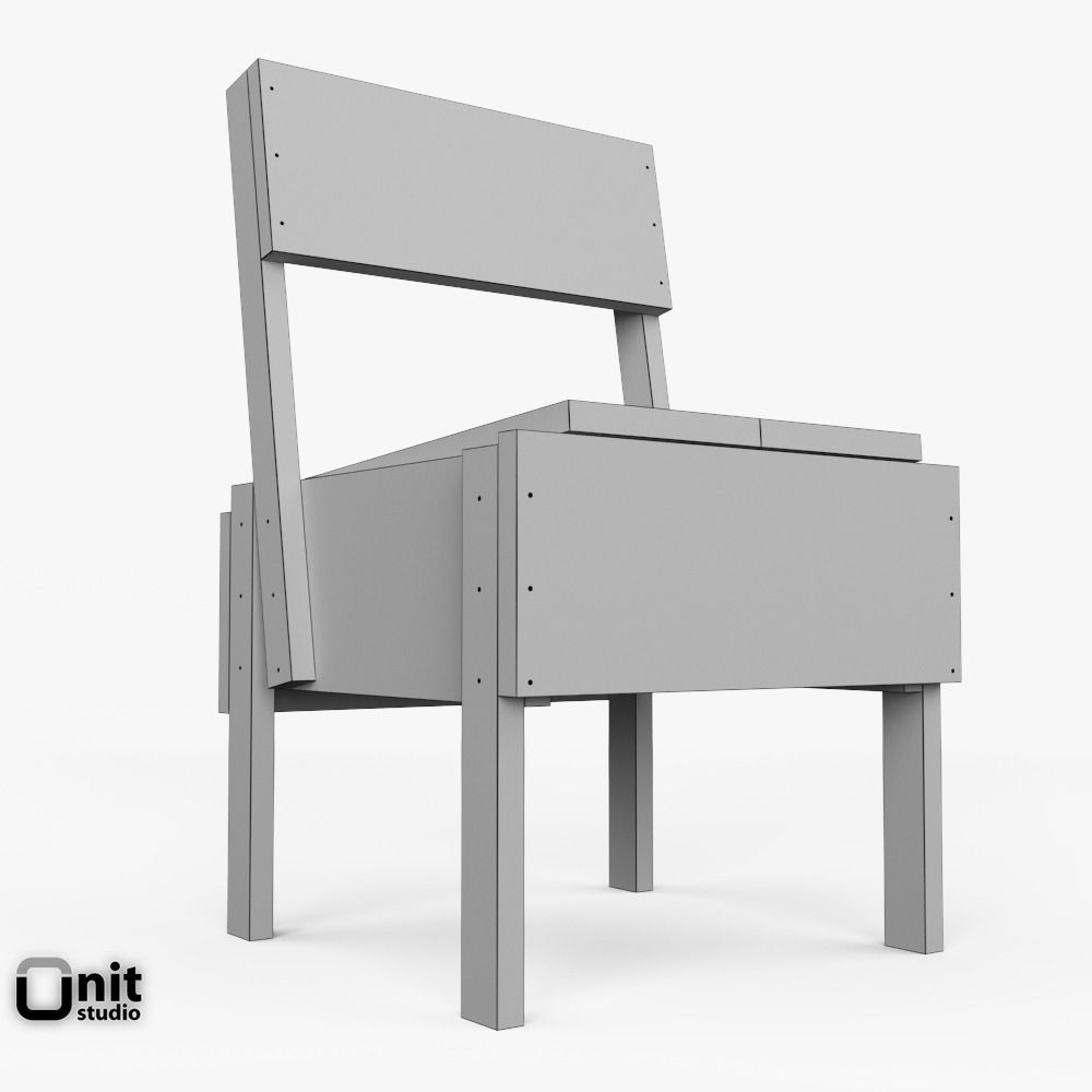 Artek Sedia 1 Chair 3D model | CGTrader