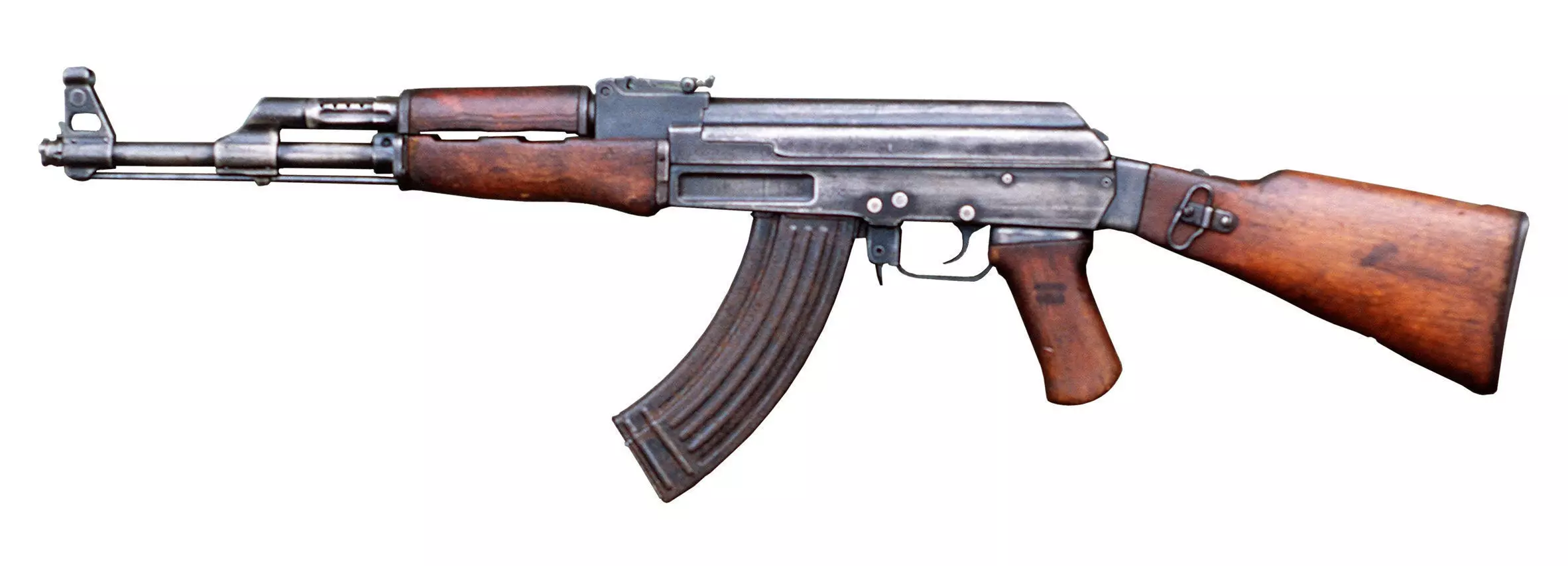 Mikhail Kalashnikov  AK-47 Low-poly 3D model_0
