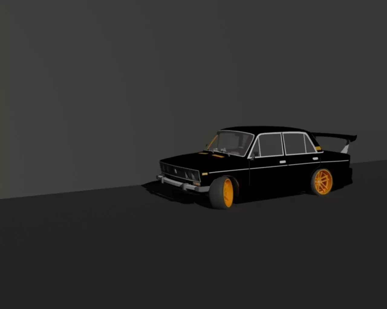 Vaz 2106  Free 3D model_0