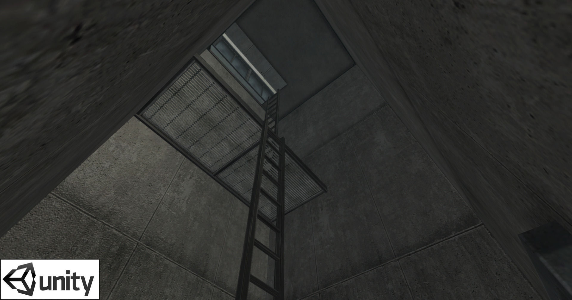 Prison Tower Low-poly 3D model_6