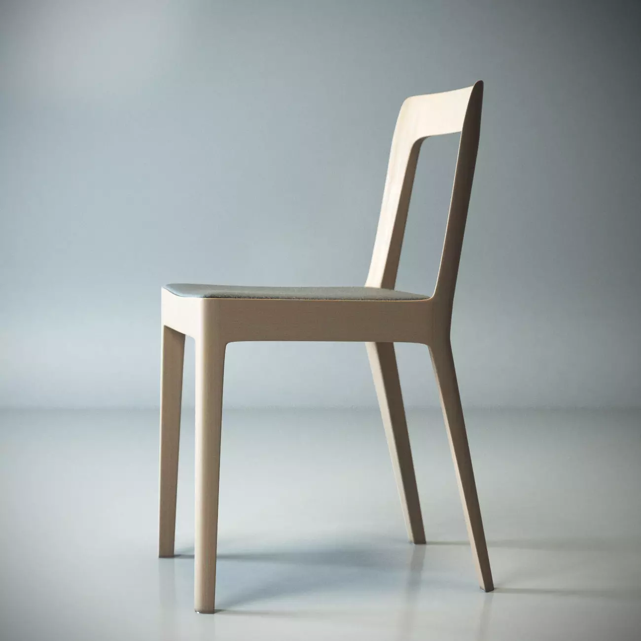 HIROSHIMA SIMPLE CHAIR - MERANO CHAIR Free 3D model