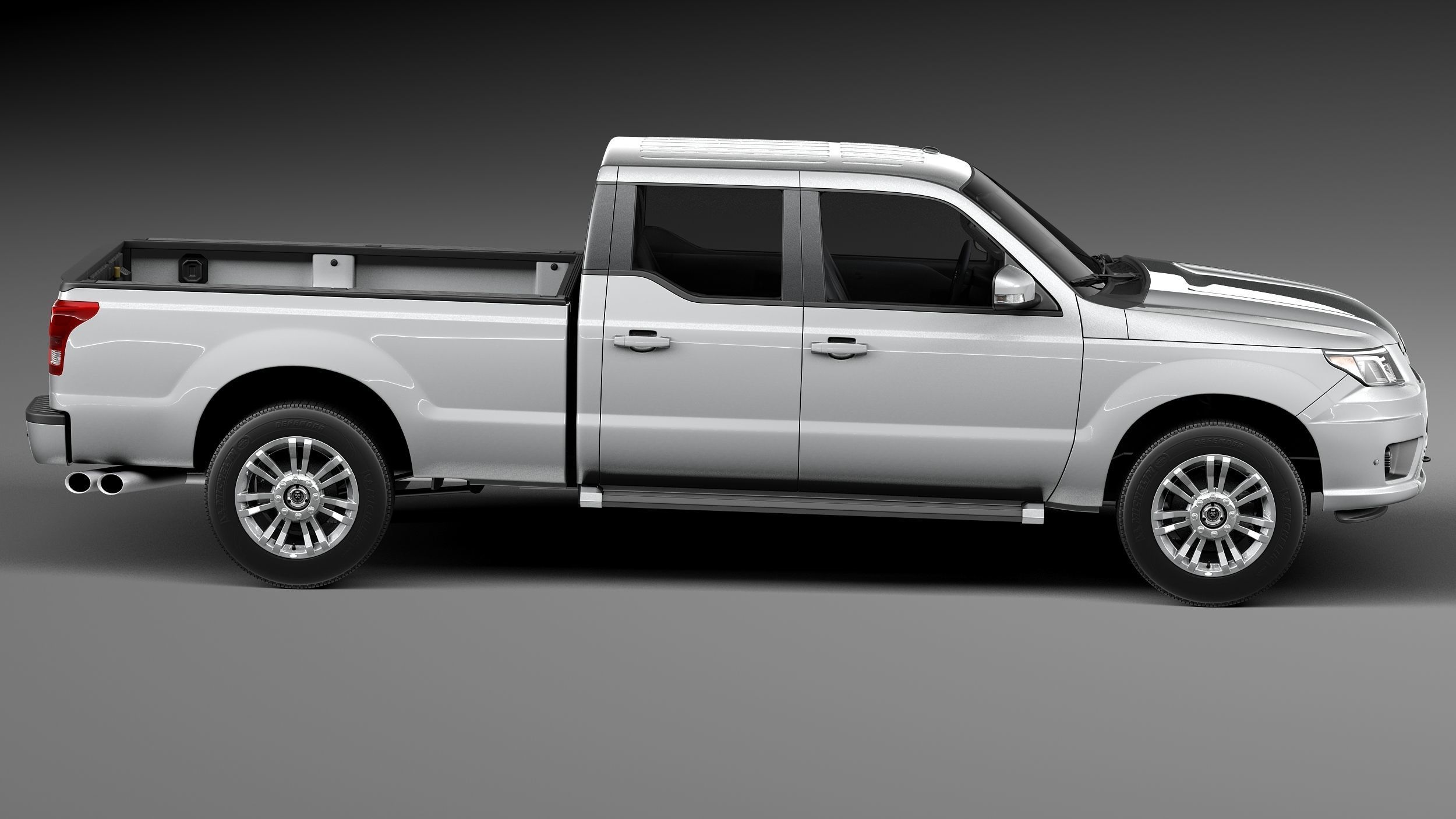 Generic Average Pickup 2015 3D model_6