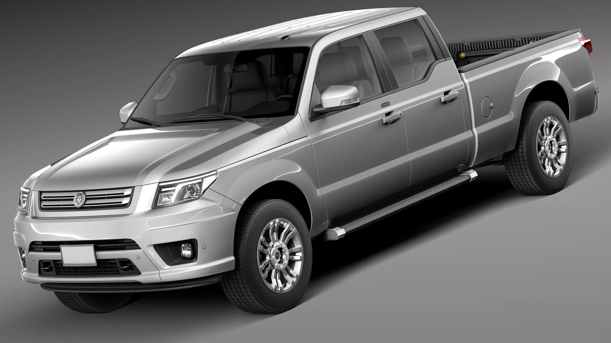 Generic Average Pickup 2015 3D model_0