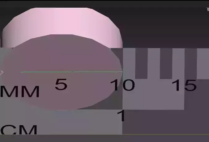Ruler only for 3d modeling Free 3D model