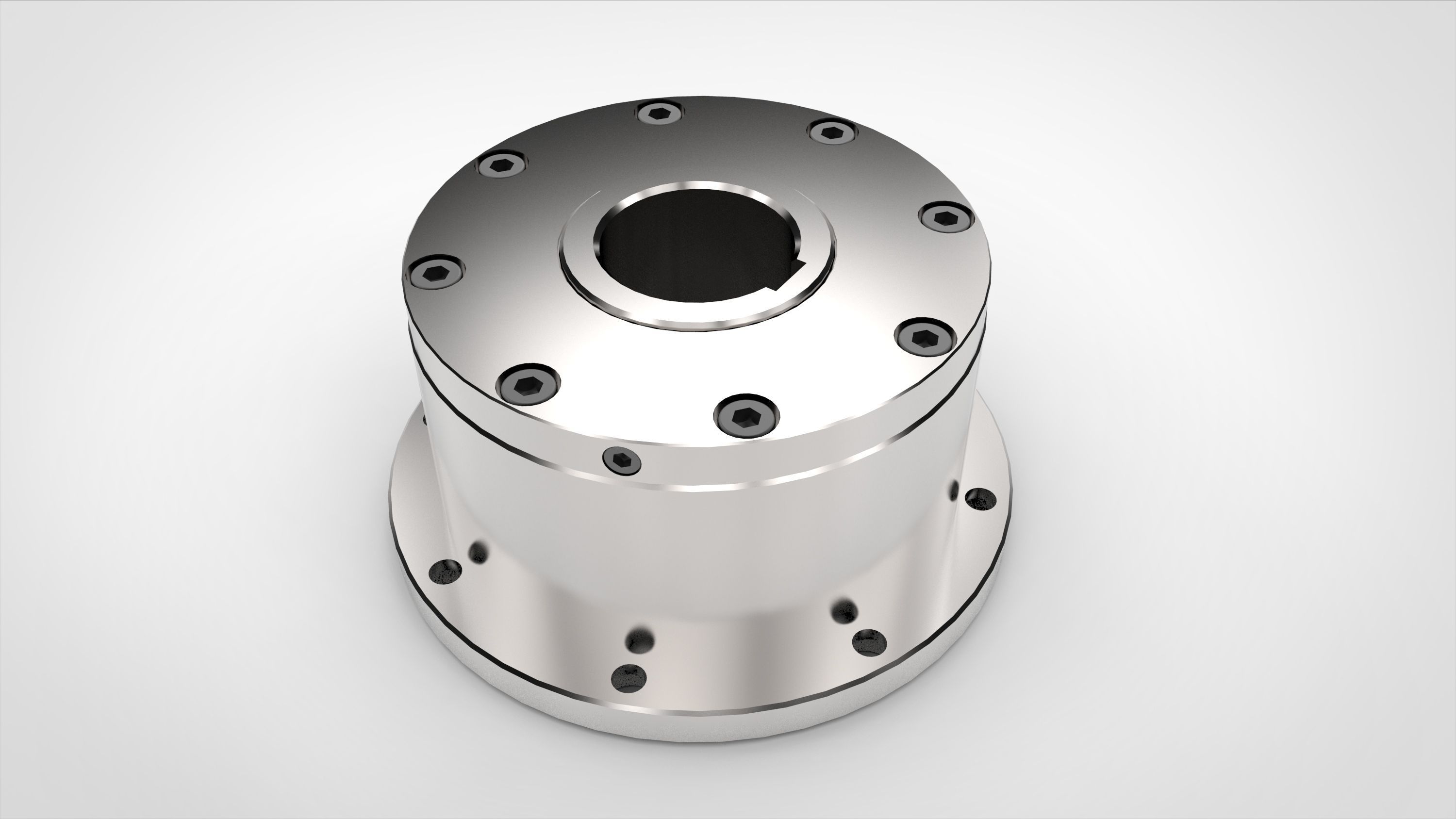 Overrunning Clutch 3D model_5
