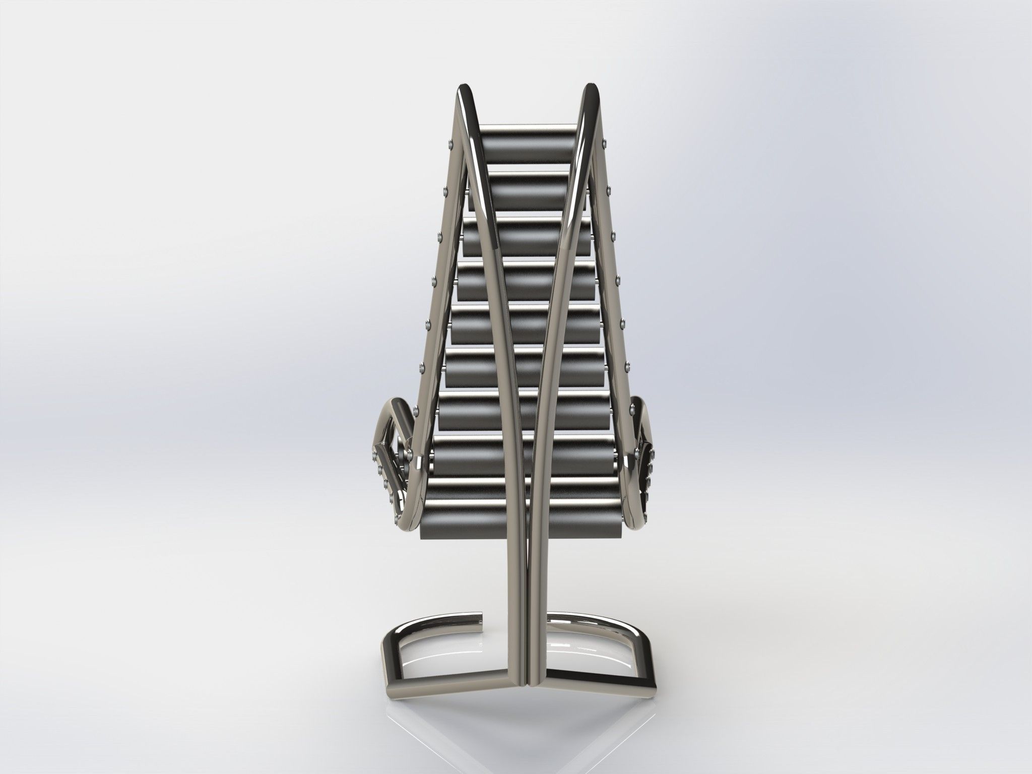 Reclining Chair 3D model_5