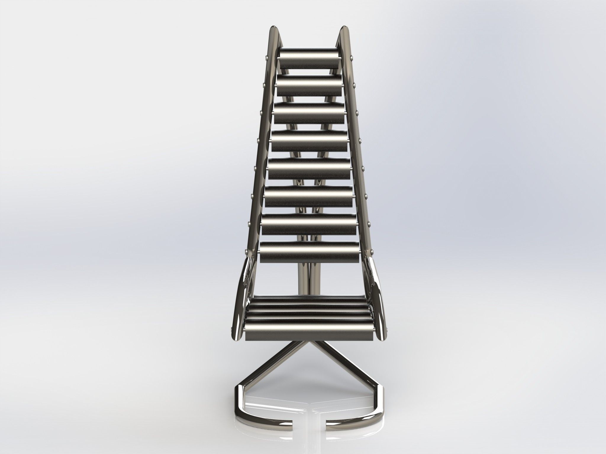 Reclining Chair 3D model_6