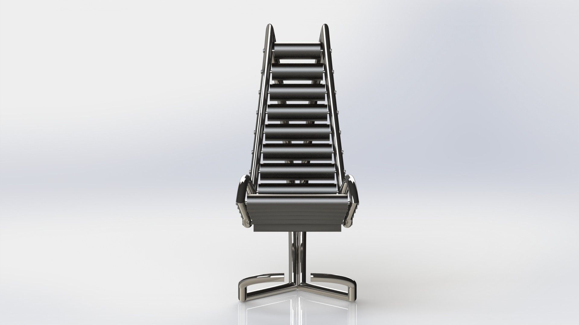 Reclining Chair 3D model_4