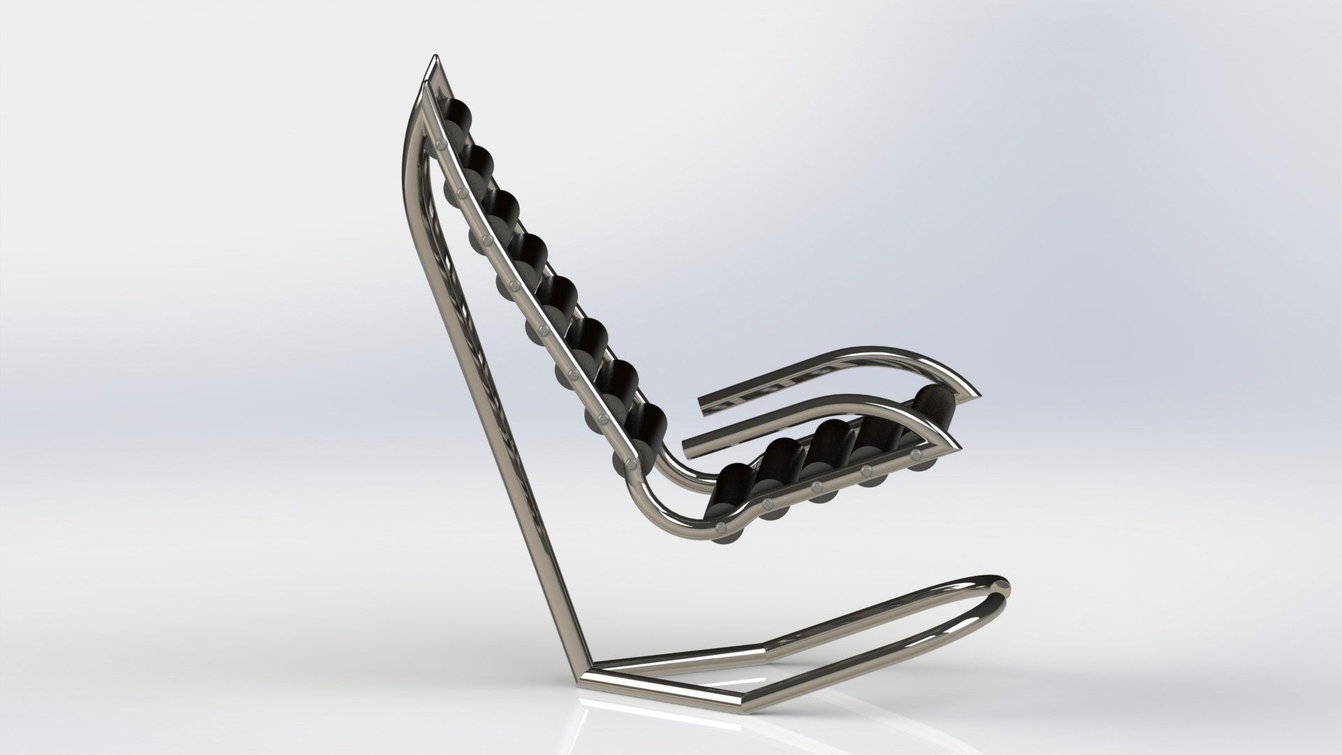Reclining Chair 3D model_7
