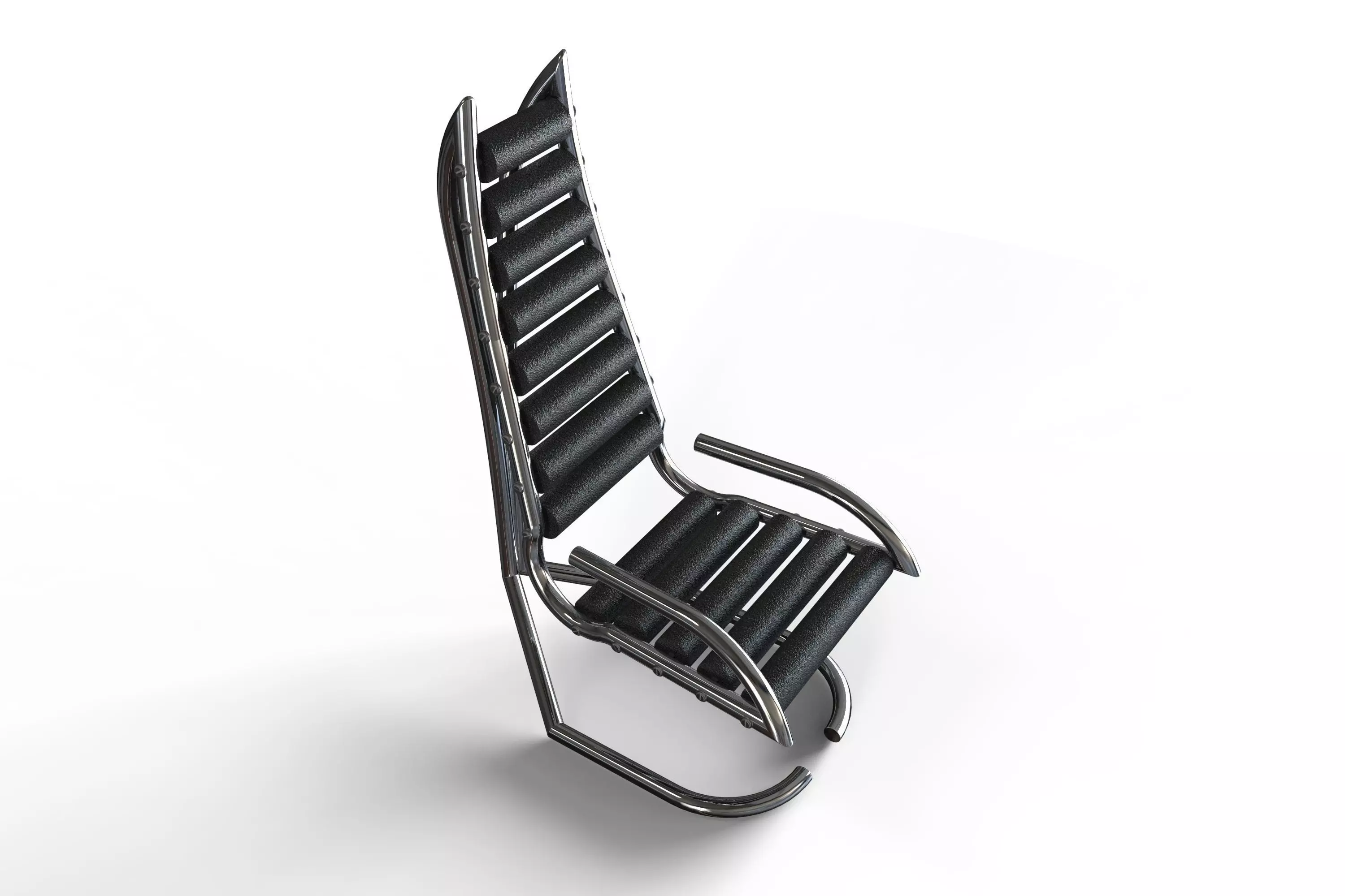 Reclining Chair 3D model_0