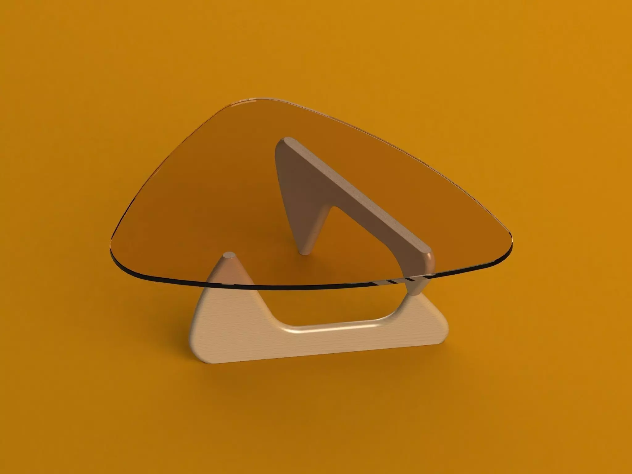 Noguchi Coffee Table 3D model_0