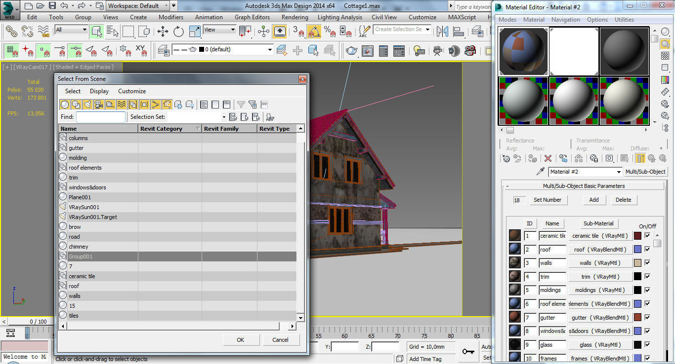 Abandoned house 3D model_16