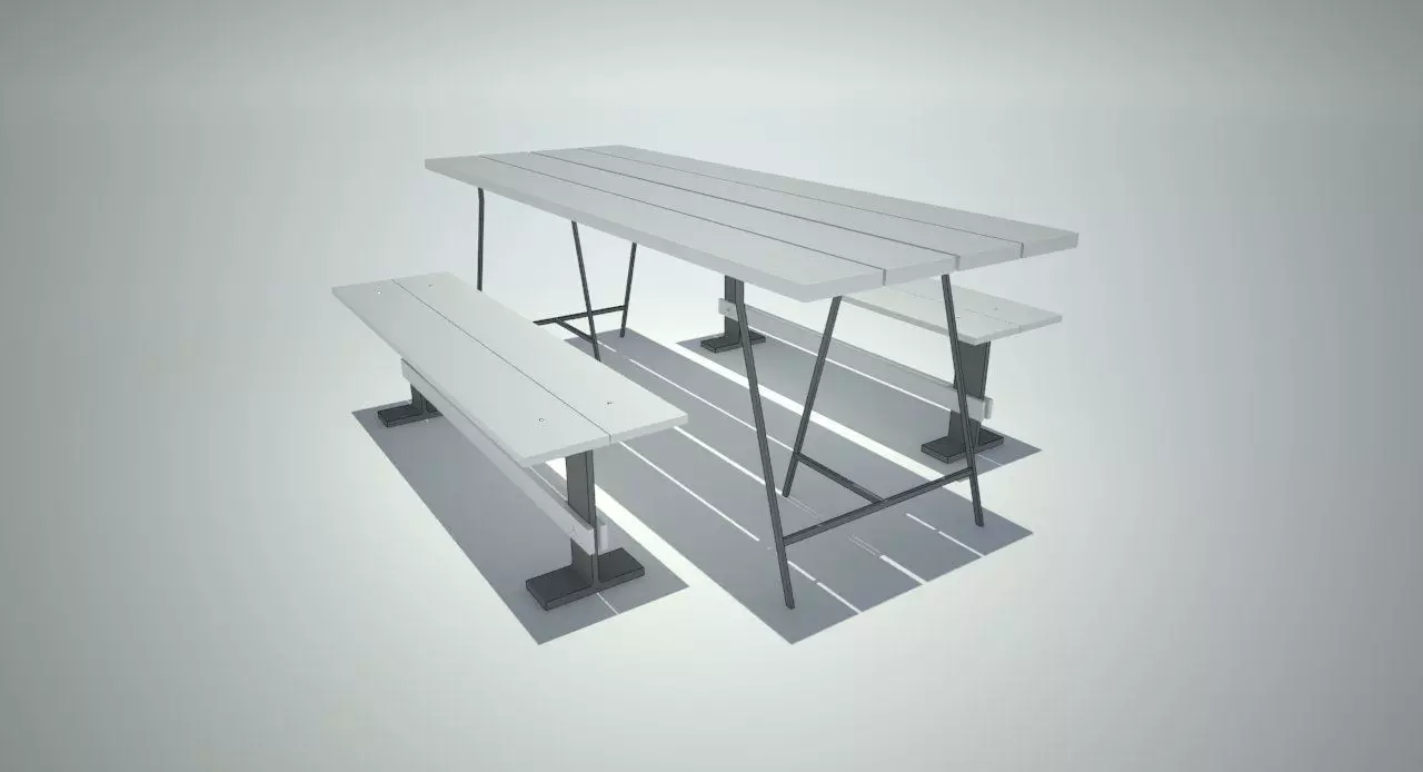 Dining Table Free 3D model