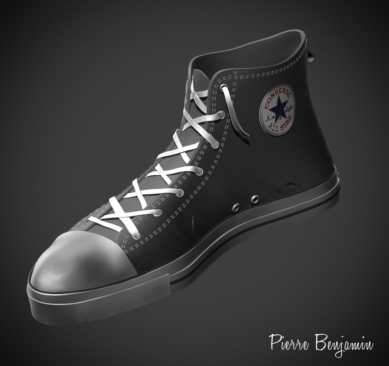 Converse All Stars Shoes 3D model