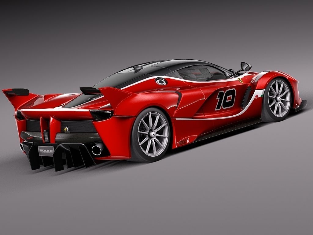 Ferrari FXX K 2015 Open Doors 3D model_6