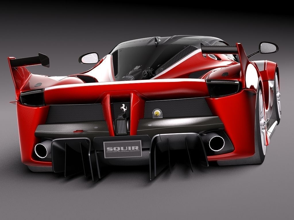 Ferrari FXX K 2015 Open Doors 3D model_4