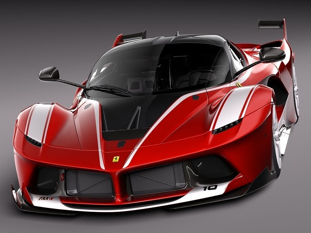 Ferrari FXX K 2015 Open Doors 3D model_1