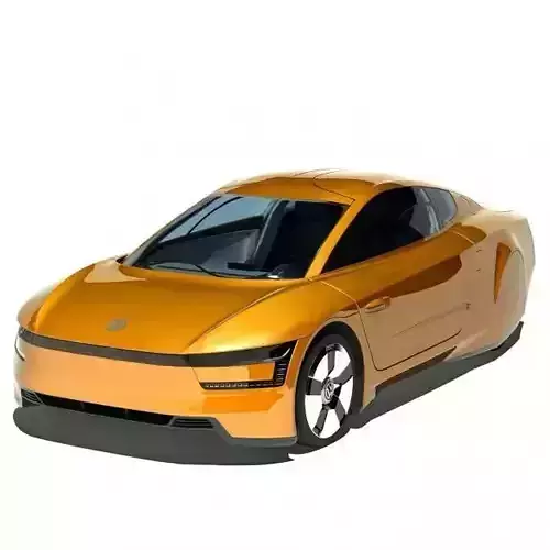 Volkswagen XL1 1 liter Hybrid 3D model