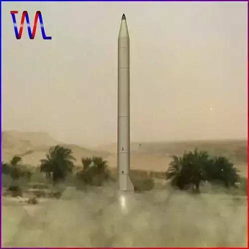 Al Samoud I Ballitic Missile 3D model Al Samoud I Ballitic Missile 3D model