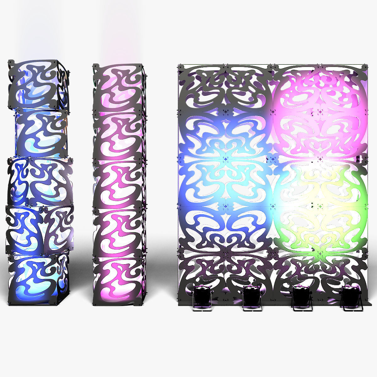 Stage Decor 09 3D model_1