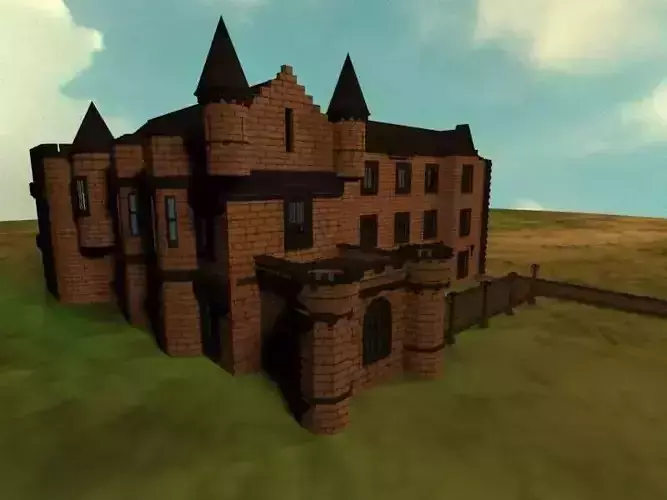 Medieval Castle 3D model