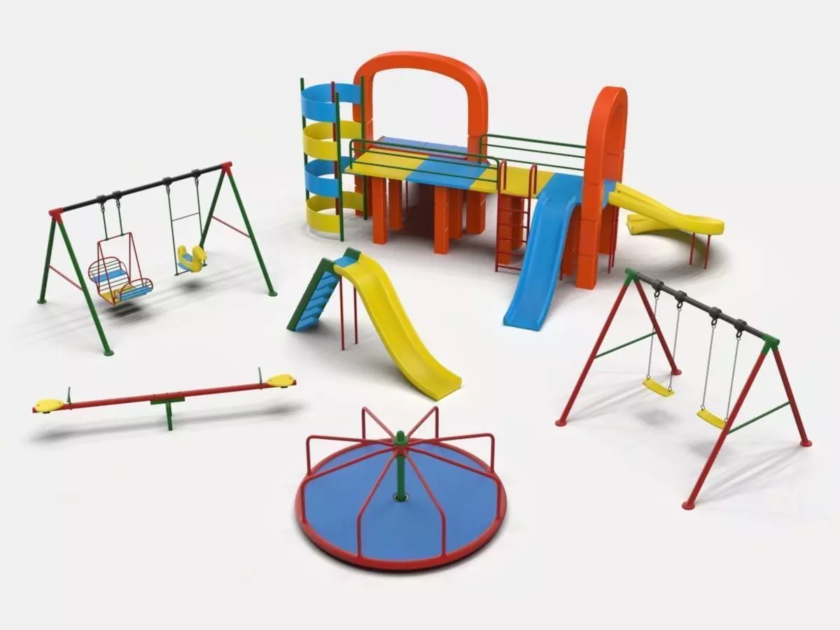 Playground Collection 3D model_0