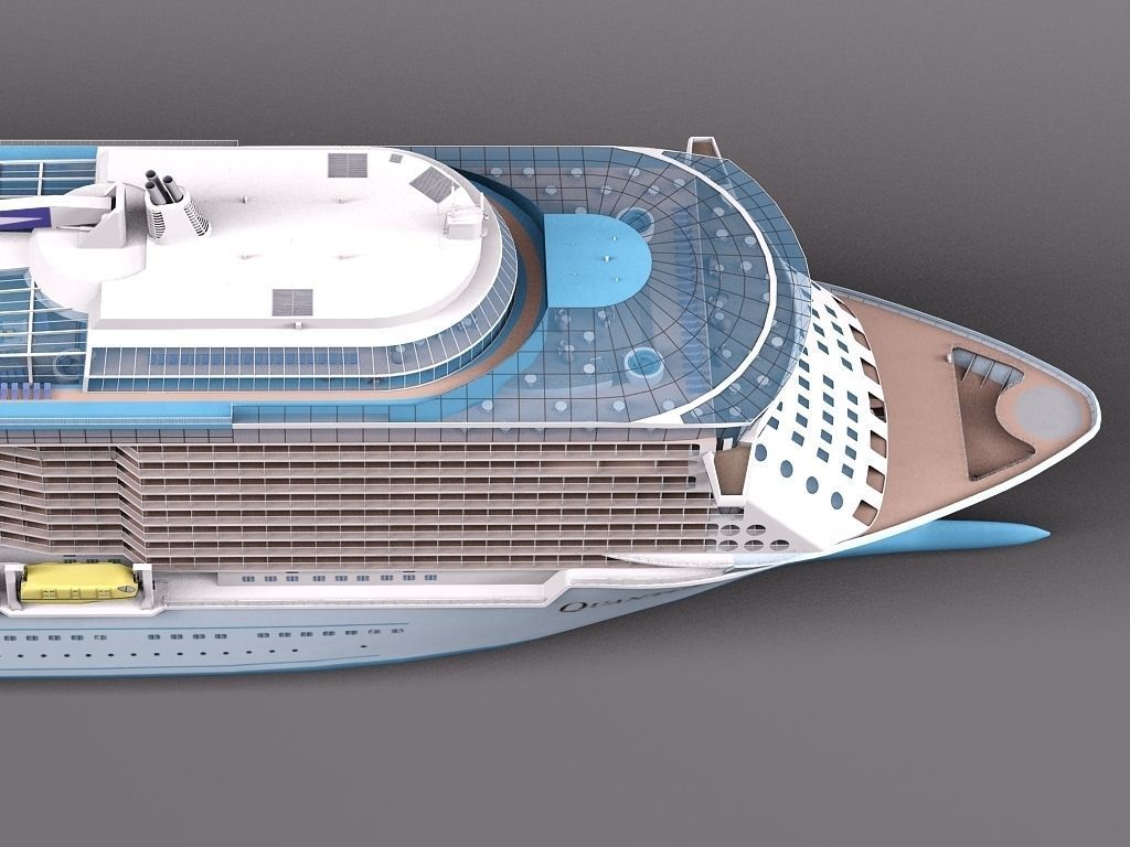 Quantum Of The Seas Cruise Ship 3D model_8