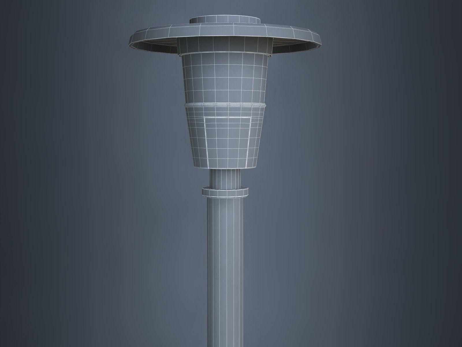 Street Lamp AEL Contempo Free 3D model_4